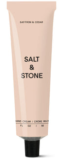 Salt & Stone Crema de manos para mujeres y hombres, azafrán y c...