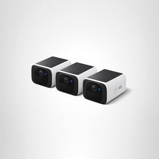 eufy Security S220 SoloCam Pack de 3 cámaras, sistema de seguridad...