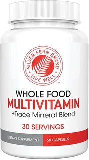 Silver Fern Whole Food Daily Multi Vitamina con Trace Mineral Blend...