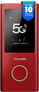 GlocalMe Red Numen Air 5G Punto de acceso móvil, punto de acceso Wi...