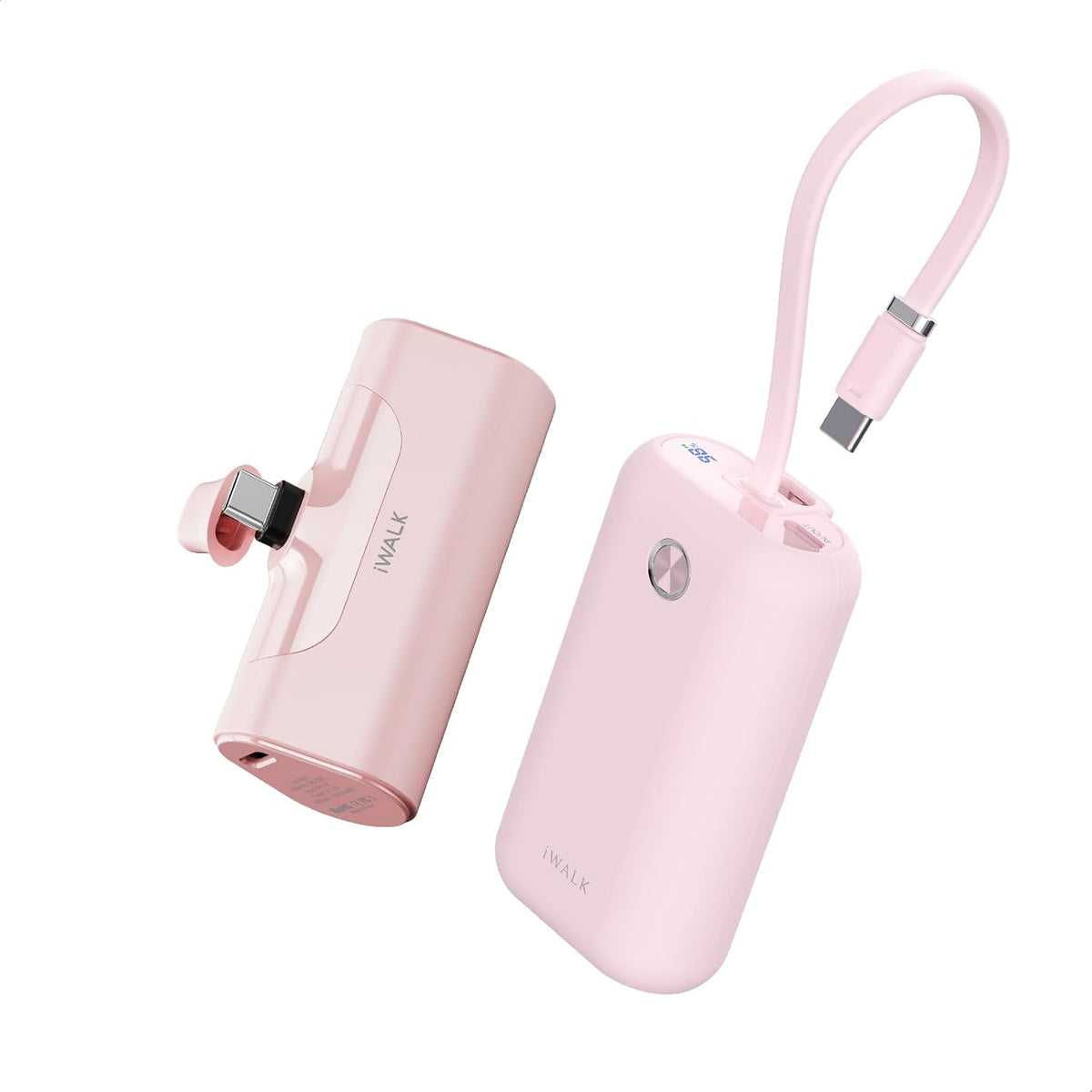 iWALK Cargador portátil de 4500 mAh y banco de energía de 10000 mAh...