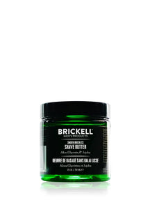 Brickell - Mantequilla de afeitar suave sin escobillas para hombre,...