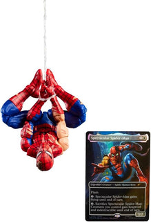 Marvel Legends Series Magic: The Gathering Battle-Damaged Spider-Ma...
