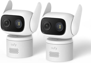eufy - Cámara de seguridad para interiores y exteriores C31 (paquet...