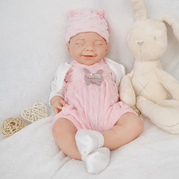 Muñecas de bebé Reborn de silicona de 18 pulgadas, muñeca de bebé r...