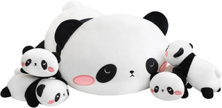 TOYSYM Panda de peluche lindo con almohada de peluche de panda de 4...