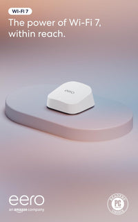 Presentamos el router Wi-Fi 7 doble banda Amazon eero 7 (modelo más...