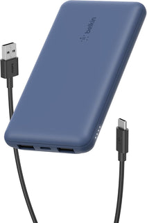 Belkin Cargador portátil, banco de energía USB C de 10000 mAh con 2...