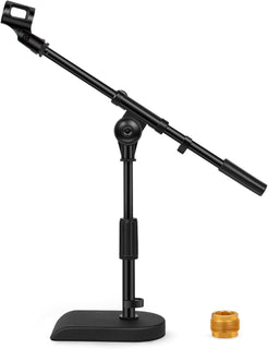 InnoGear Soporte de micrófono de escritorio ajustable, paquete de 2...