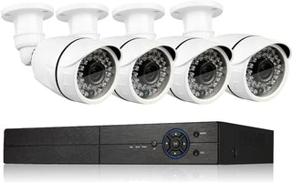 Eversecu Sistema de cámara de seguridad de 4 canales 1080P Lite DVR...