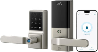 eufy Security Smart Lock C33, cerradura de puerta con teclado con a...