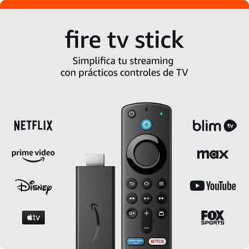 Amazon Fire Tv Stick Con Contenido Incluye Win+ - Netflix - Prime Video