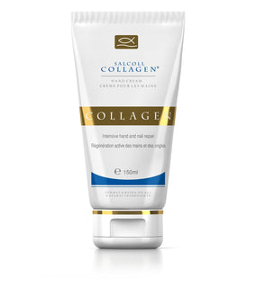 Crema SALCOLL para manos con colágeno, crema para manos anti-edad h...