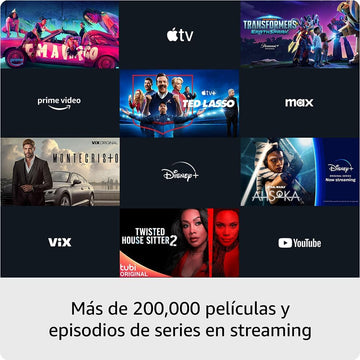 Amazon Fire Tv Lite Con Contenido Incluye Win+ - Netflix - Prime Video