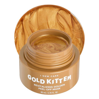 I DEW CARE Máscara Facial Peel-off - Gold Kitten | Oro 24K, Extract...