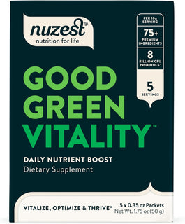 Nuzest Greens Powder Good Green Vitality - Vitaminas, minerales y s...