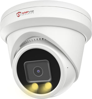 Anpviz Cámara IP PoE de 12MP para exteriores, cámara IP de segurida...