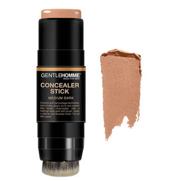 Corrector en barra con pincel para hombres, borrador de ojeras, cor...
