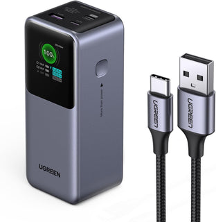 UGREEN Nexode Power Bank 20000mAh 130W Bundle con cable USB a USB C