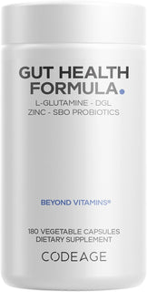Codeage - Suplemento de fórmula intestinal, mezcla de L-glutamina m...