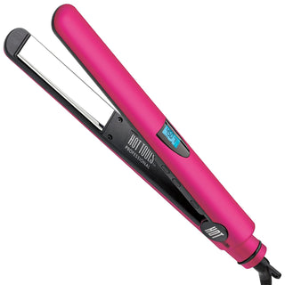 Plancha digital de hierro de Hot Tools, color rosa Titanio, 1 pulga...