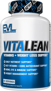 Evlution Nutrition VitaLean - Vitaminas + Apoyo para la pérdida de...