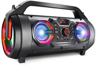 Bocina Bluetooth portátil con subwoofer, altavoces inalámbricos con...