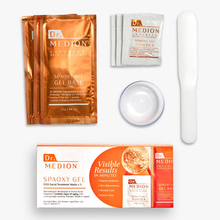 Dr. MEDION Spaoxy Gel Mask CO2 Tratamiento de terapia carboxi para...