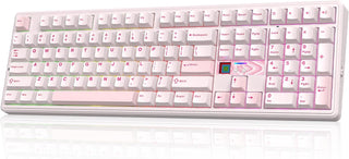 EPOMAKER X Aula F108 PRO V2 - Teclado inalámbrico para juegos con b...