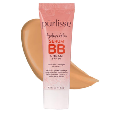 pūrlisse Ageless Glow Serum BB Cream SPF 40 - Glow BB Cream con SPF...