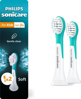 Cabeza de cepillo dental para niños Philips Sonicare, 2 piezas, Com...