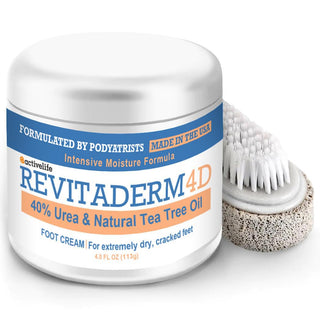 Revitaderm Crema de urea 40% para pies, talones y codos agrietados...