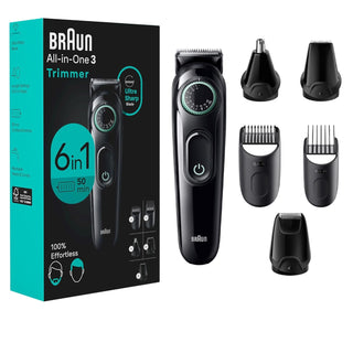 Braun Kit de estilo todo en uno Serie 3 3460, recortadora 6 en 1 pa...
