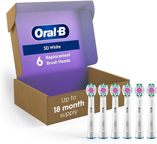 Oral-B Cabezales de cepillo de repuesto 3D blancos para un cepillo...