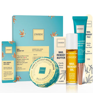 Onsen Secret Advance Rescue Kit de uñas \u2013 Aceite fortalecedor...