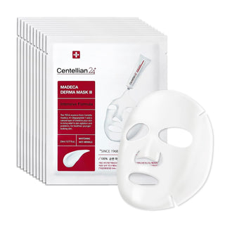 CENTELLIAN 24 Madeca Derma - Mascarilla facial (intensiva, 10 unida...
