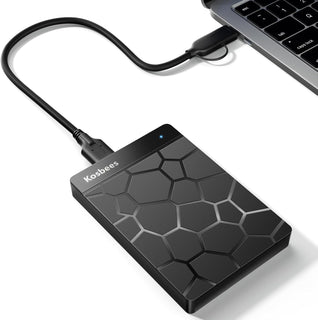 Kosbees Discos duros externos de 500 GB, disco duro portátil para W...