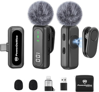 Micrófono Lavalier Inalámbrico para iPhone Mini Micrófono Android\/...