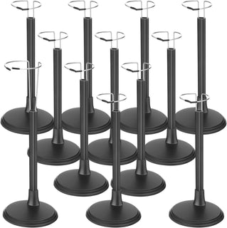 Yaocom 12 soportes de muñeca para muñecas ajustables de 8 a 14 pulg...
