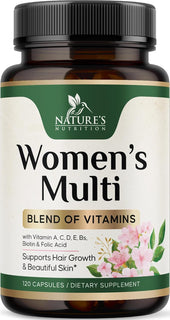 Multivitamínico para mujer \u2013 Completo multivitamínico con vita...