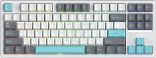 Teclado mecánico con cable IROK FE87 V2, tasa de sondeo dual de 8 K...