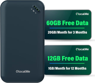 GlocalMe Hotspot móvil UPP 4G con 60 GB de datos de EE. UU. y 12 GB...