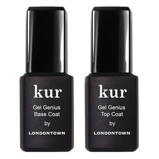 LONDONTOWN Kur Gel Genius Top Coat, capa base y juego \u2013 Acabad...