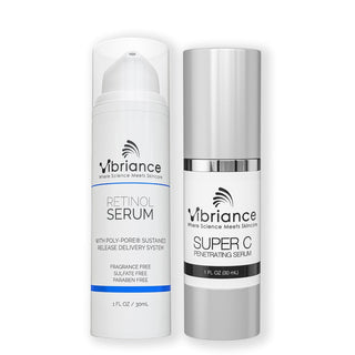 Vibriance Dynamic Duo Skincare Bundle | Suero de vitamina Super C,...