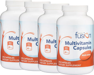 Bariatric Fusion Cápsula multivitamínica alta ADEK con hierro de 45...
