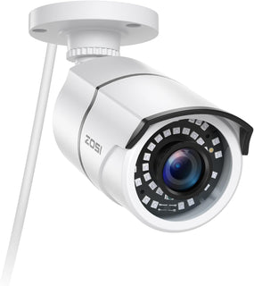 ZOSI ZG2615E - Cámara de seguridad impermeable POE de 5MP con visió...