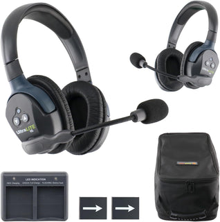 EARTEC UL2D Ultralite-HD 2-Persona Full Duplex Wireless Intercom He...