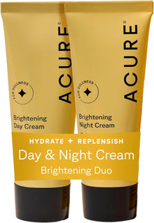 Set de Crema de Día y Noche Iluminadora Acure - Crema Cica Diaria y...