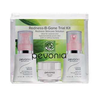 Pevonia Kit de solución para el cuidado de la piel de rosácea (paqu...