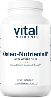 Vital Nutrients Osteo-Nutrients II - Vitamina K2 + D3, calcio, boro...